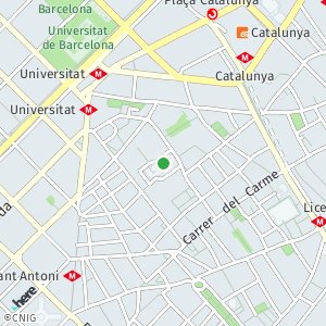 OpenStreetMap - Plaça dels Àngels, 1, 08001 Barcelona, Spain