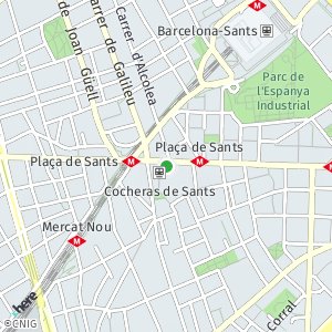 OpenStreetMap - Carrer de Sants, 79, 08014 Barcelona, Espanya