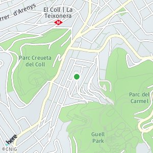 OpenStreetMap - Carrer de l'Aldea, 15, bajos, 08023 Barcelona