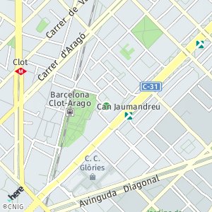 OpenStreetMap - Plaça Valentí Almirall s/n, Barcelona