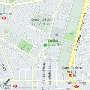 OpenStreetMap - Carrer de Piferrer, 94-100, 08016 Barcelona