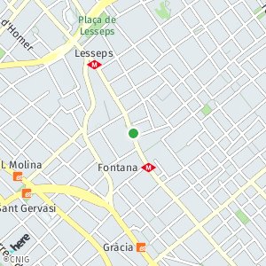 OpenStreetMap -  Carrer Gran de Gràcia 190-192, 08012 Barcelona