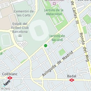 OpenStreetMap - Travessera de les Corts, 94, Barcelona, Espanya