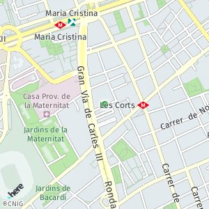 OpenStreetMap - carrer Eugeni d'Ors,12, 08028 Barcelona