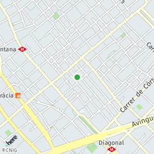 OpenStreetMap - Plaça de la Vila de Gràcia, Barcelona, Espanya