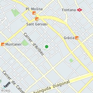 OpenStreetMap - Plaça de Cardona, 1, 08006 Barcelona, Barcelona, España