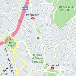 OpenStreetMap - Avinguda de Vallcarca, 169-205, Barcelona, España