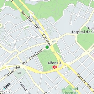 OpenStreetMap - Carrer de les Camèlies, 76-80, Barcelona, Espanya