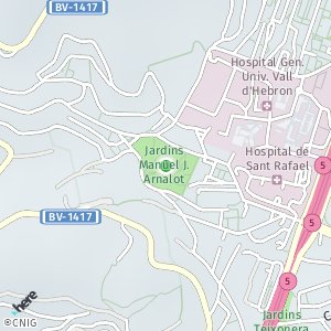 OpenStreetMap - Av. del Jordà, 27, 08035 Barcelona, Barcelona, Espanya