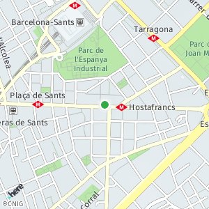 OpenStreetMap - Carrer de la Creu Coberta, 104, 08014 Barcelona, Barcelona, Espanya