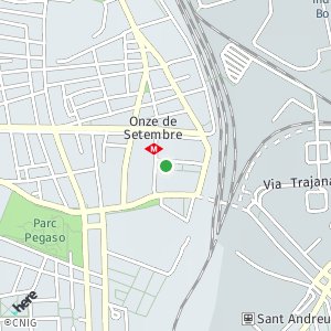 OpenStreetMap - Carrer de Virgili, 18, Barcelona, Espanya