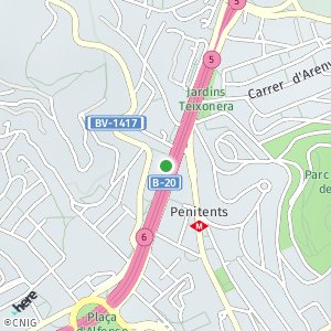 OpenStreetMap - Passeig de la Vall d'Hebron, 65-69, 08035 Barcelona, Barcelona, Espanya