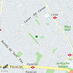 OpenStreetMap - Plaça de Vázquez Montalbán, 08001 Barcelona, Barcelona, Espanya