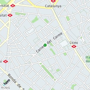 OpenStreetMap - Plaça Joan Amades, 08001 Barcelona