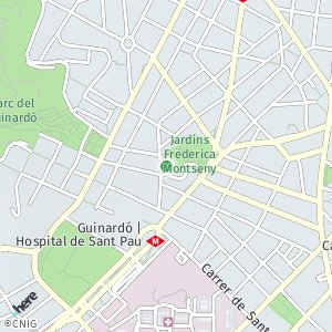 OpenStreetMap - Plaça Salvador Riera, 2, 08041, Barcelona 