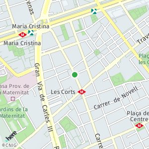 OpenStreetMap - Plaça de Comas, Les Corts, 08028 Barcelona