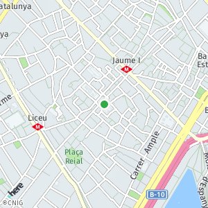 OpenStreetMap - Pl. de Sant Jaume, 1, 08002 Barcelona