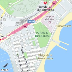 OpenStreetMap - Passeig de Salvat Papasseit, La Barceloneta, Barcelona, Barcelona, Catalunya, Espanya