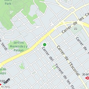 OpenStreetMap - Carrer del Cardener 45, La Salut, Barcelona, Barcelona, Catalunya, Espanya