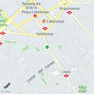 OpenStreetMap - Ernest Lluch del Districte. Bonsuccés 3, 08001, Barcelona