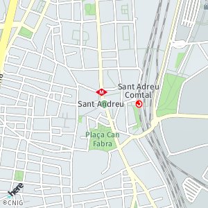 OpenStreetMap - Plaça d'Orfila, Sant Andreu de Palomar, Barcelona, Barcelona, Catalunya, Espanya