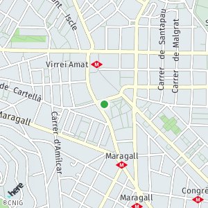 OpenStreetMap - Jardins de Can Xiringoi, Vilapiscina i Torre Llobeta, Barcelona, Barcelona, Catalunya, Espanya