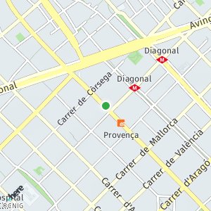 OpenStreetMap - carrer de Balmes, 132- 134, 08008 Barcelona