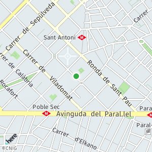 OpenStreetMap - carrer del Comte Borrell, 44, 08015 Barcelona