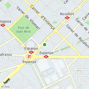 OpenStreetMap - Gran Via de les Corts Catalanes 400, 08015 Barcelona