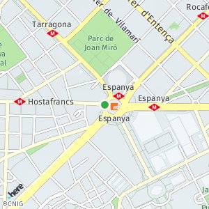 OpenStreetMap - Plaça d'Espanya, 5,  Barcelona, Barcelona, Cataluña