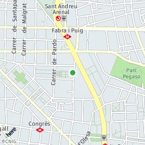 OpenStreetMap - Carrer de Concepción Arenal 165, El Congrés i els Indians, Barcelona, Barcelona, Catalunya