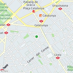 OpenStreetMap - Plaça de Vicenç Martorell 2, 08001 Barcelona