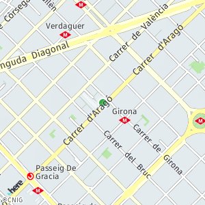 OpenStreetMap - carrer d'Aragó 317, 08009 Barcelona