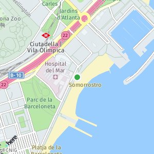 OpenStreetMap - Platja del Somorrostro, 08003 Barcelona