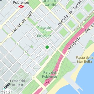 OpenStreetMap - Plaça Prim 1, 08005 Barcelona