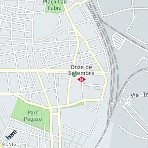 OpenStreetMap - Rambla de l'Onze de Setembre 31, 08030 Barcelona