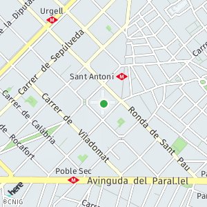 OpenStreetMap - Mercat de Sant Antoni 1, 08011 Barcelona