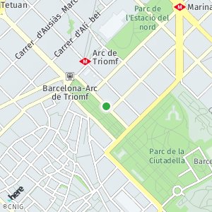 OpenStreetMap - Passeig de Lluís Companys, 08018 Barcelona