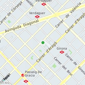 OpenStreetMap - carrer de Valencia 332, 08009 Barcelona