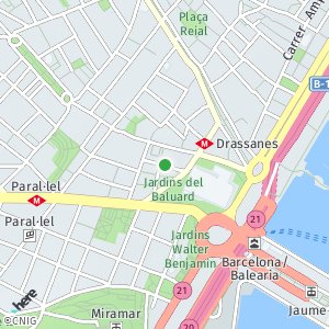 OpenStreetMap - Carrer de Peracamps, 7, 08001 Barcelona