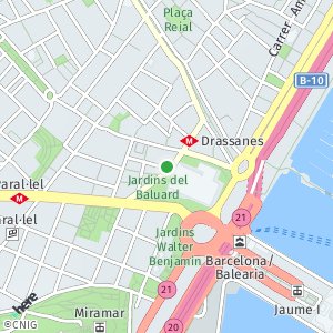 OpenStreetMap - Carrer de Peracamps, 13, 08001 Barcelona