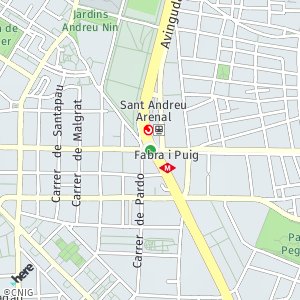 OpenStreetMap - Passeig de Fabra i Puig & Avinguda Meridiana, 08016 Barcelona