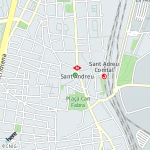 OpenStreetMap - Plaça d'Orfila, 1, Sant Andreu de Palomar, Barcelona, Barcelona, Catalunya