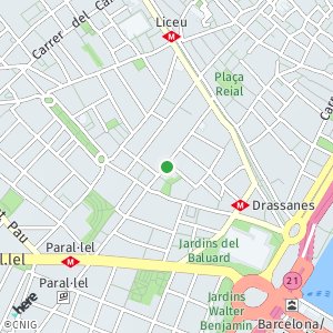 OpenStreetMap - Carrer Nou de la Rambla, 43, Ciutat Vella, 08001 Barcelona