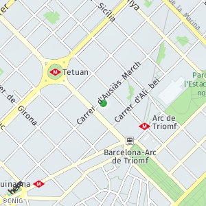 OpenStreetMap - carrer Ausiàs Marc, 60, Barcelona