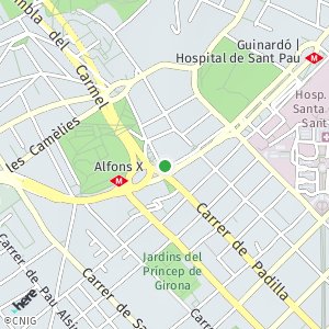 OpenStreetMap - Rda. Guinardó, 49, 08024 Barcelona