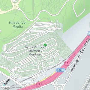 OpenStreetMap - Plaça de l'Orgull, 1, Distrito de Sants-Montjuïc, 08038 Barcelona