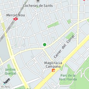 OpenStreetMap - Carrer d'Olzinelles, 113, Sants-Montjuïc, 08014 Barcelona