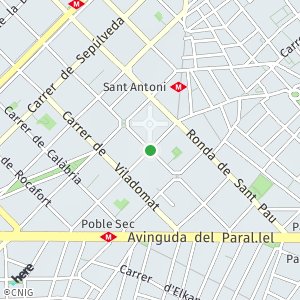 OpenStreetMap - Carrer del Comte Borrell & Carrer de Manso, 08015 Barcelona