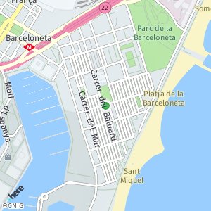 OpenStreetMap - Plaça del Poeta Boscà 1, 08003 Barcelona